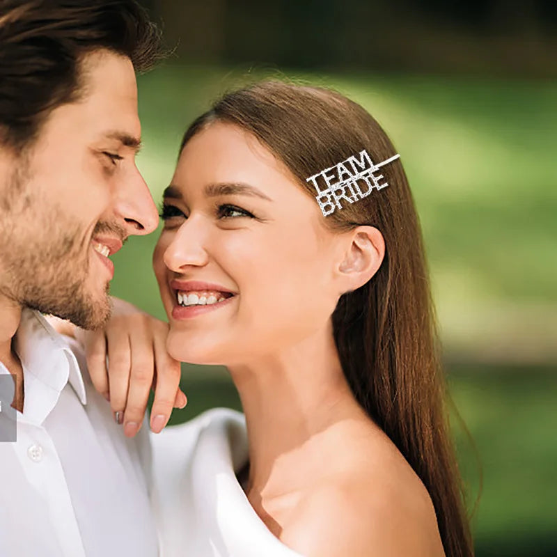Team Bride To Be Hair Pin