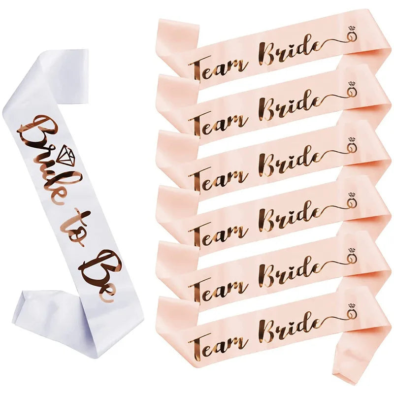 3pcs Bride Sash for Bride To Be