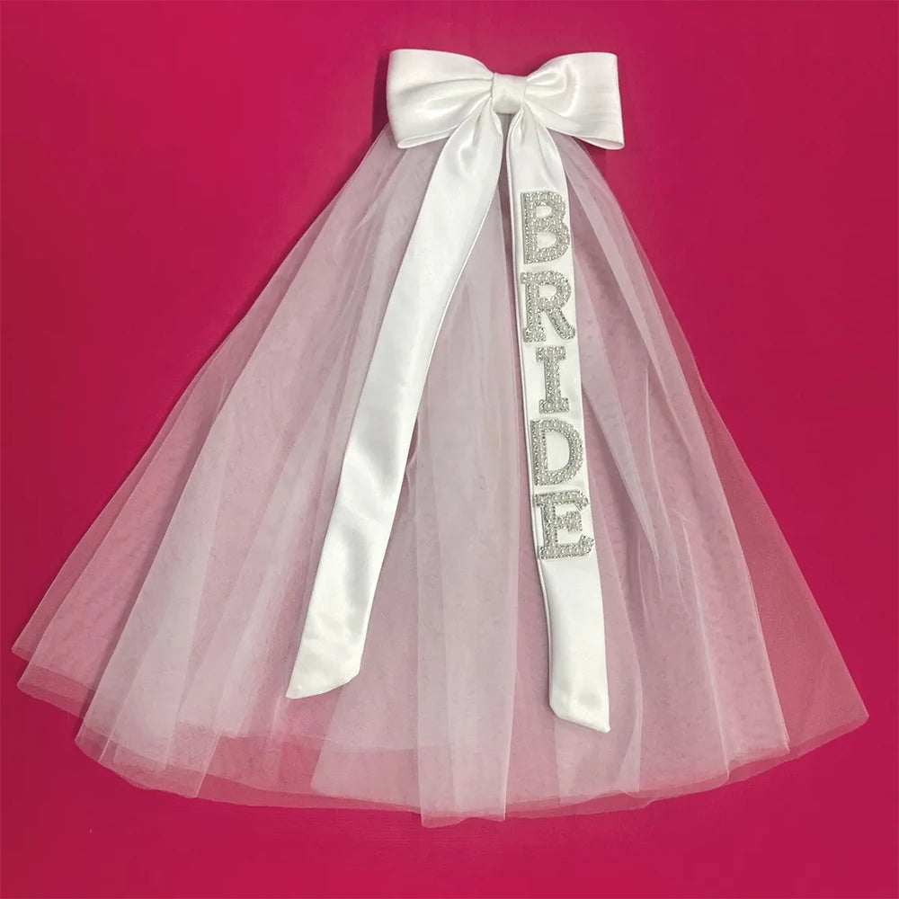 Bride To Be Pearl Veil