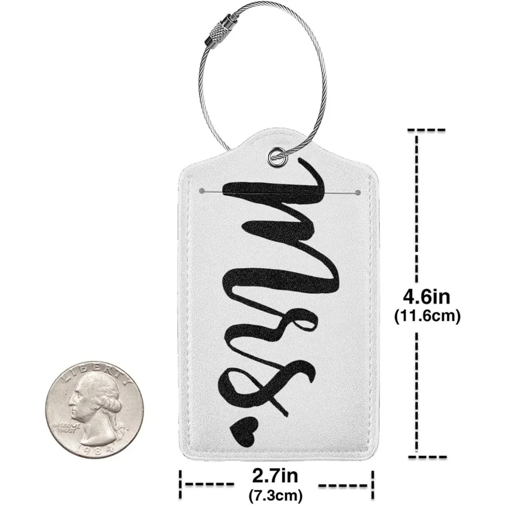Mr and Mrs Luggage Tags