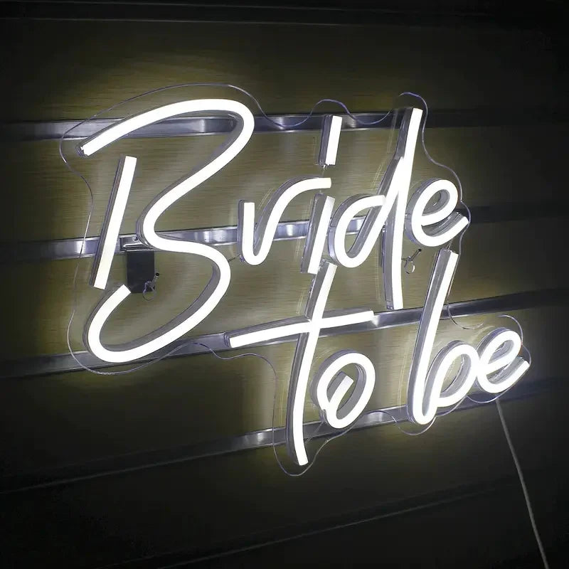 Bride to be Neon LED Light Sign USB