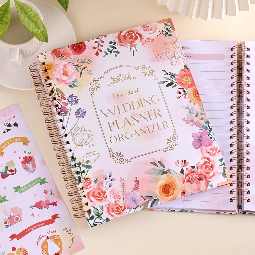 Wedding Planner for Bride- wedding budget tips included (132 pages)