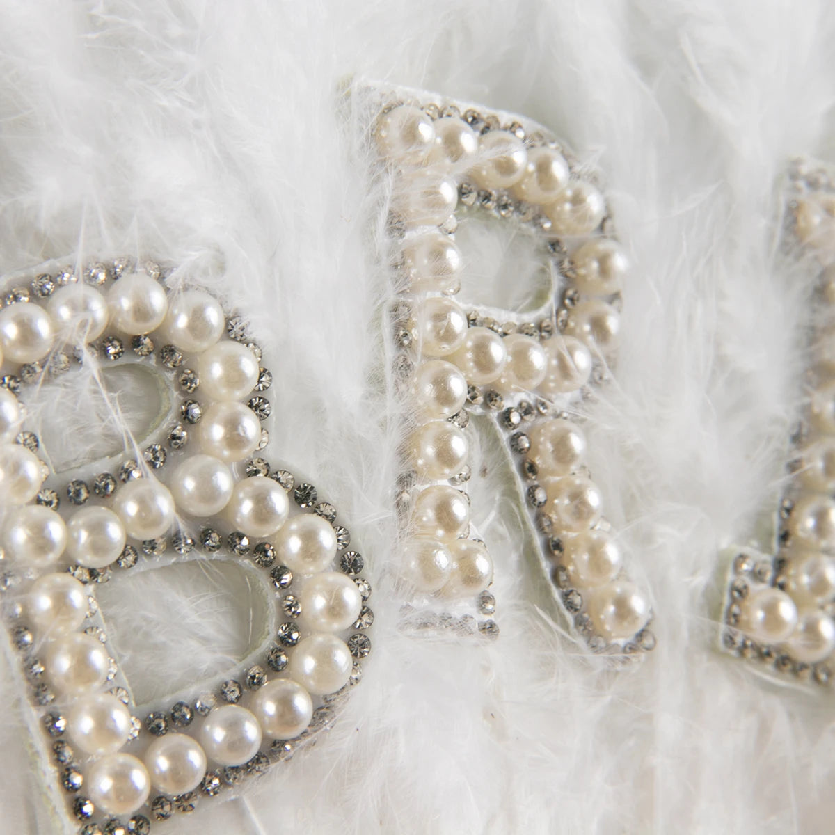 Bride Feather Fan