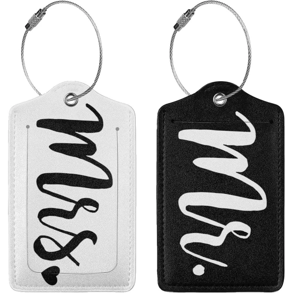 Mr and Mrs Luggage Tags