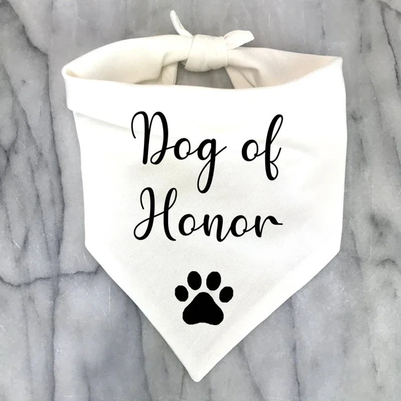 Best Dog of Honor Bandana